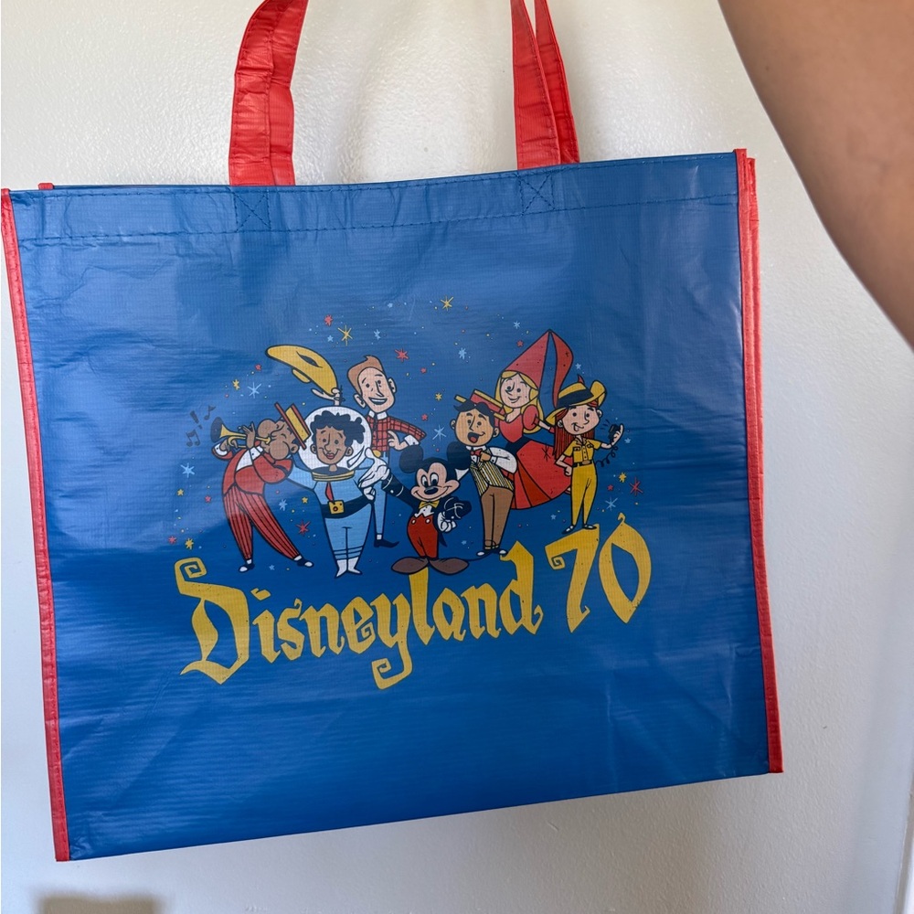 Disneyland 70th celebration Magic Key tote bag